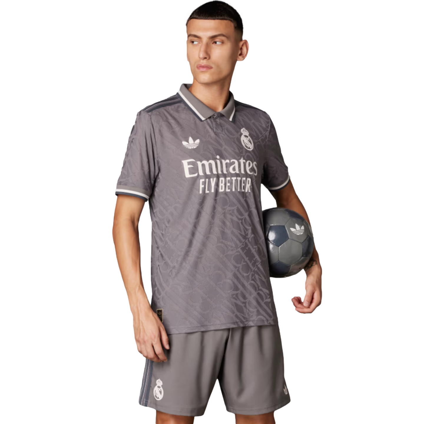 Camiseta auténtica de la tercera equipación del Real Madrid 24/25 de Adidas