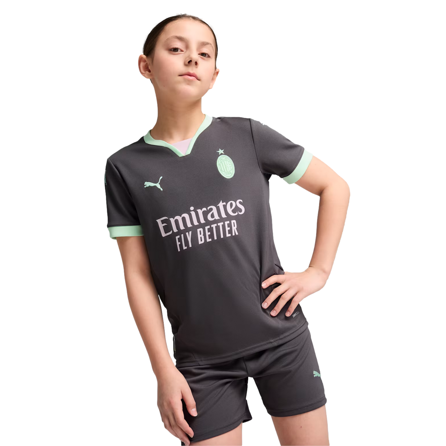 Camiseta juvenil Puma del AC Milan 24/25 de tercera equipación