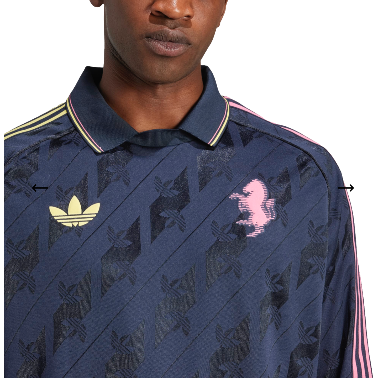 Camiseta de manga larga Adidas Juventus Lifestyler