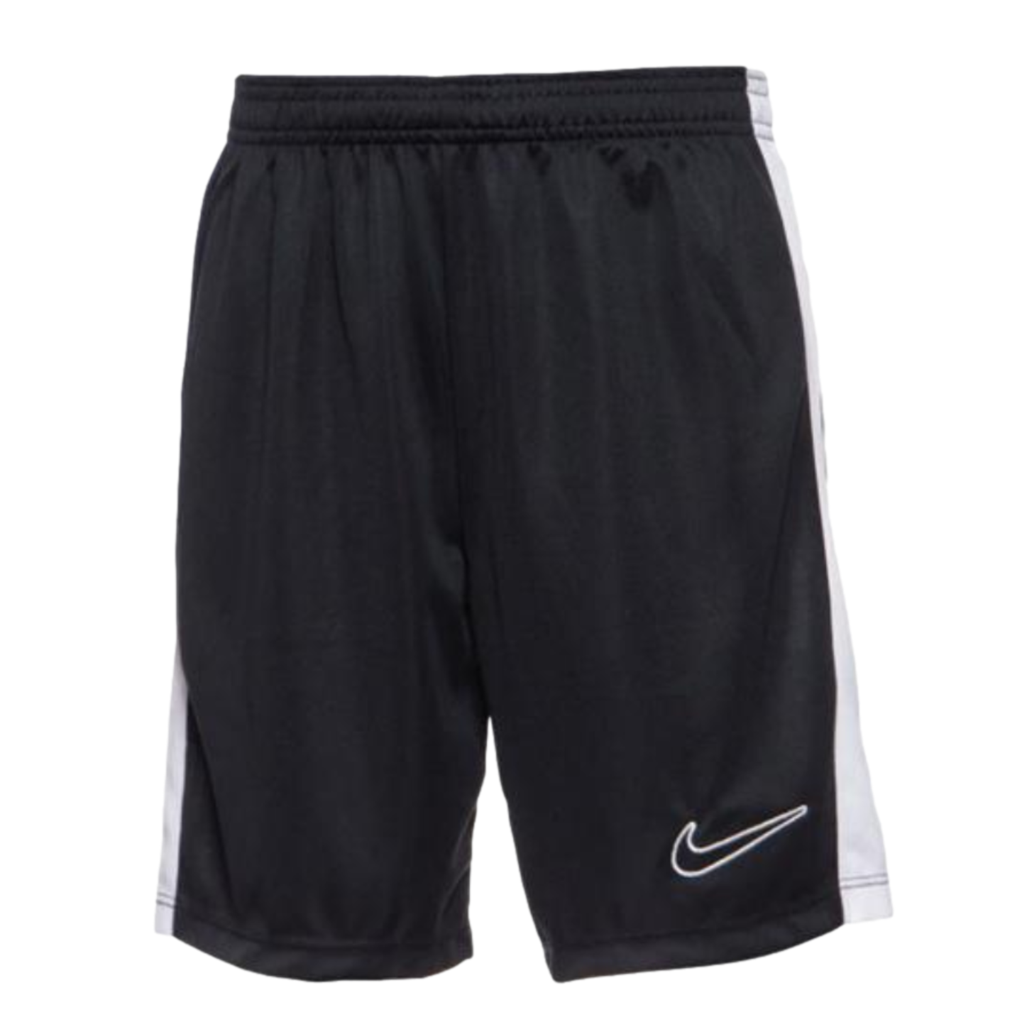 (NIKE-DX5476-010) Pantalones cortos Nike Dri-FIT Academy23 para jóvenes [NEGRO/BLANCO/NEGRO/BLANCO]