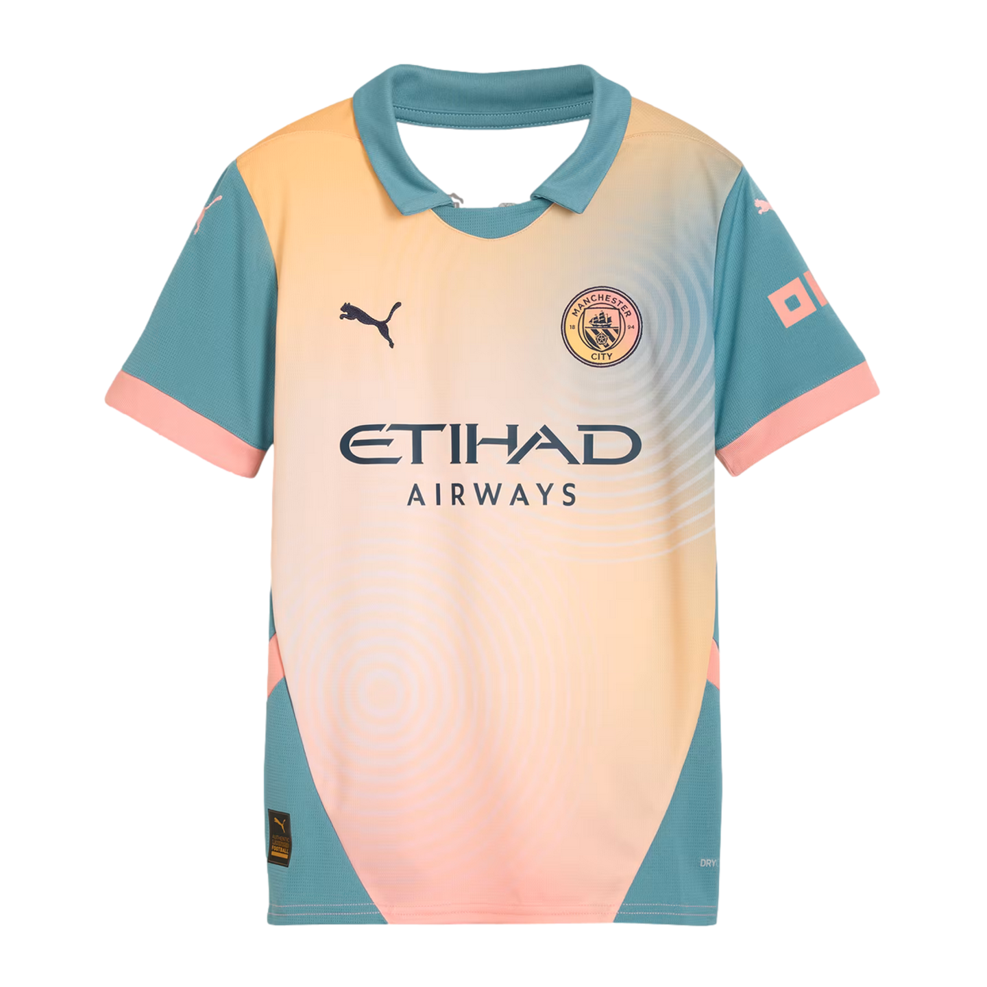 (PUMA-775142-04) Camiseta juvenil Puma Manchester City 24/25 [PINK] (lanzamiento el 17/9/24)