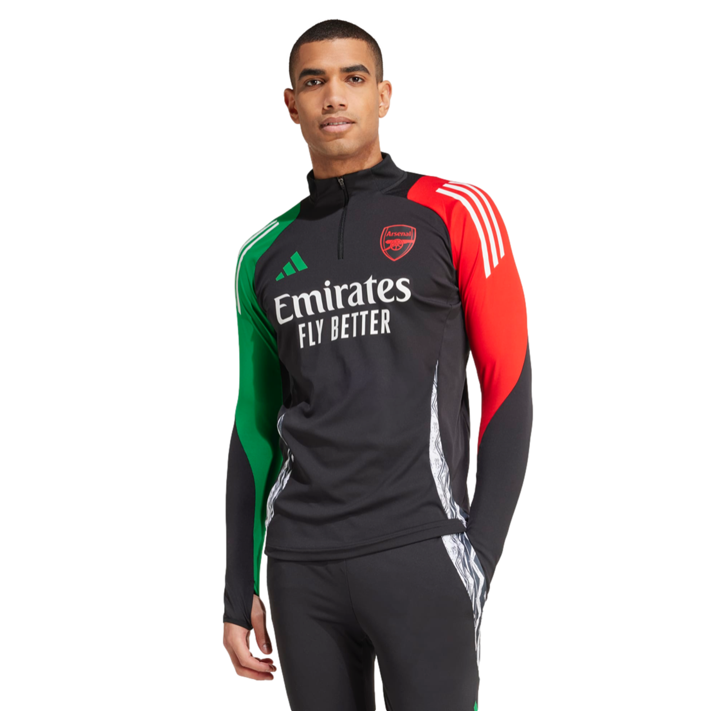 (ADID-IS9987) Camiseta de entrenamiento Euro de Adidas Arsenal [NEGRO] (lanzamiento el 12/9/24)