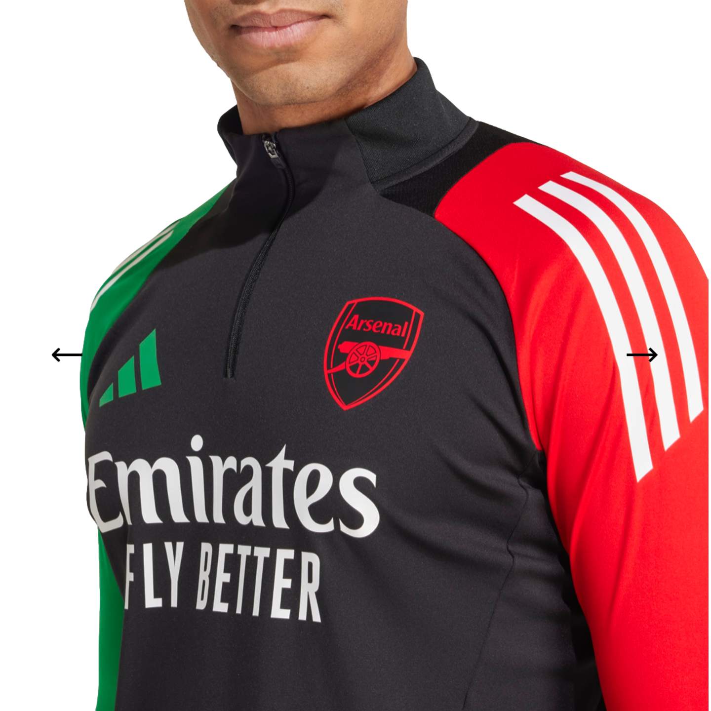 (ADID-IS9987) Camiseta de entrenamiento Euro de Adidas Arsenal [NEGRO] (lanzamiento el 12/9/24)