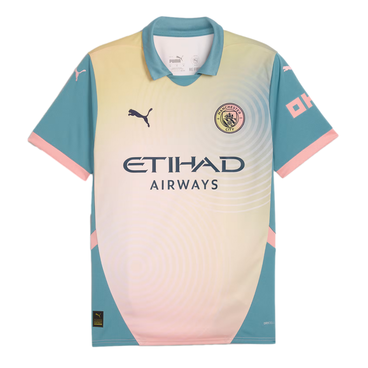 (PUMA-775202-04) Camiseta Puma Manchester City 24/25 cuarta edición [PINK] (lanzamiento el 17/9/24)