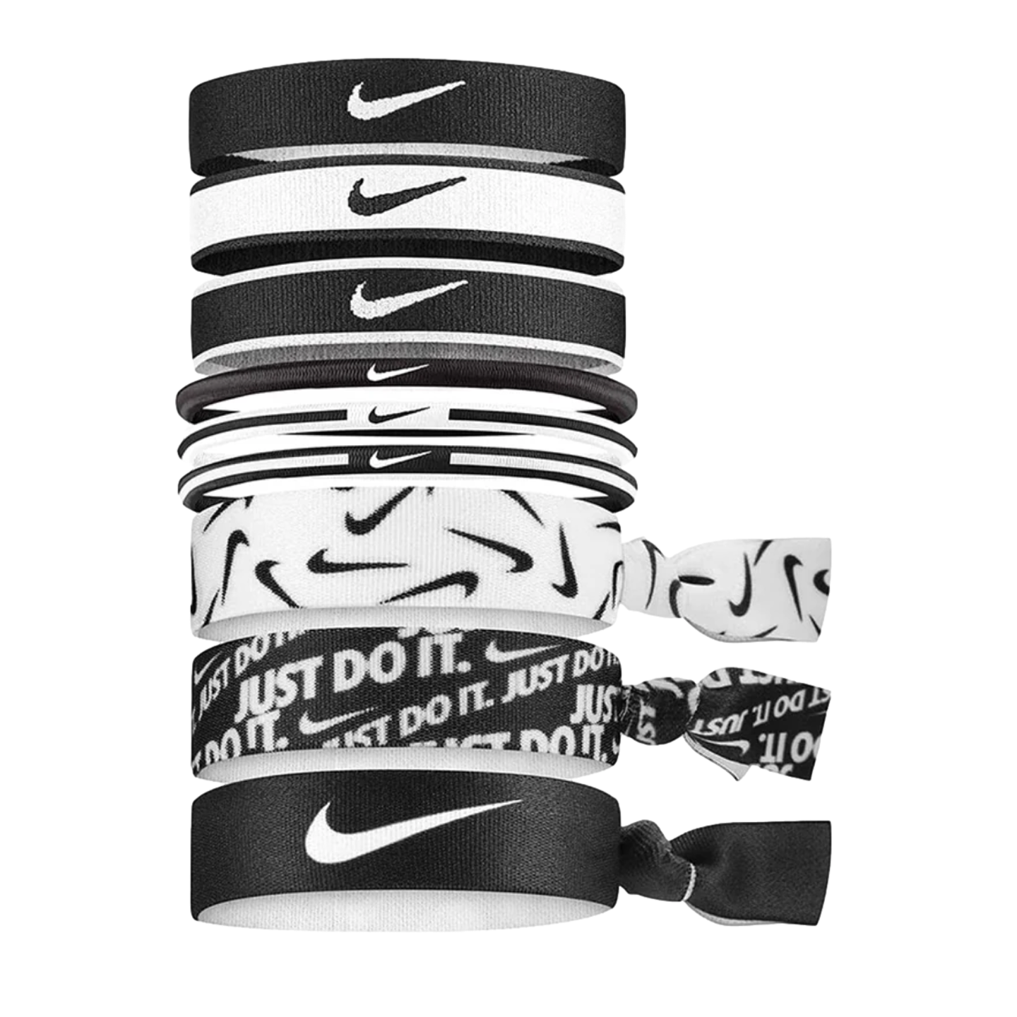 Nike Mixed Hairbands (9 Pack)