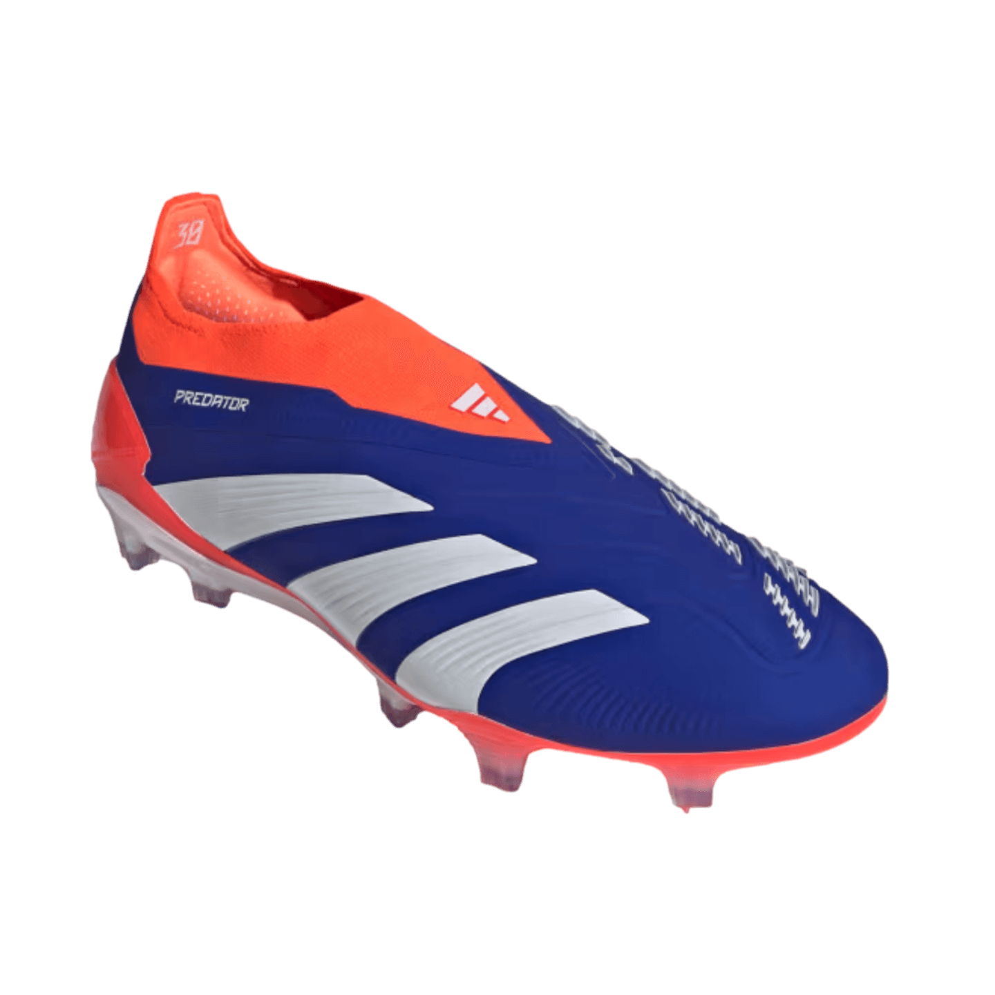 Botas de futbol para terreno firme sin cordones Adidas Predator Elite IF6447 azul