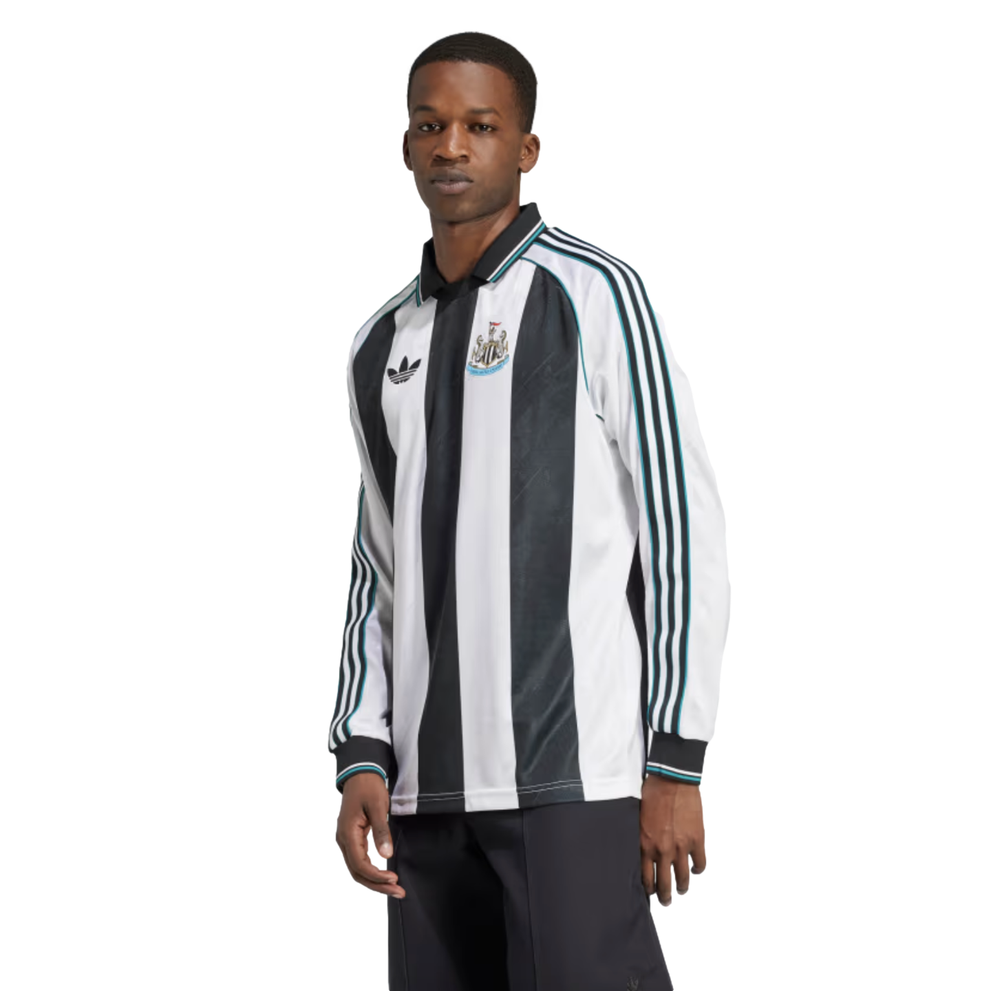 Adidas Newcastle United Long Sleeve Lifestyler Jersey