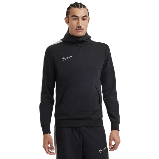 (NIKE-FZ0501-010) Sudadera con capucha Nike Academy Therma Fit [NEGRO/BLANCO/BLANCO]