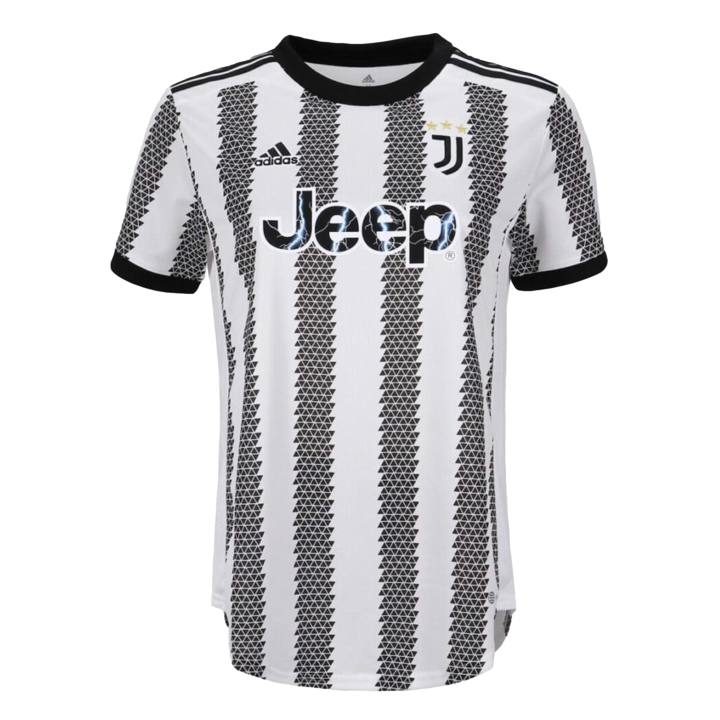 (ADID-HB0429) Camiseta local de la Juventus 22/23 de Adidas para mujer [BLANCO, NEGRO]