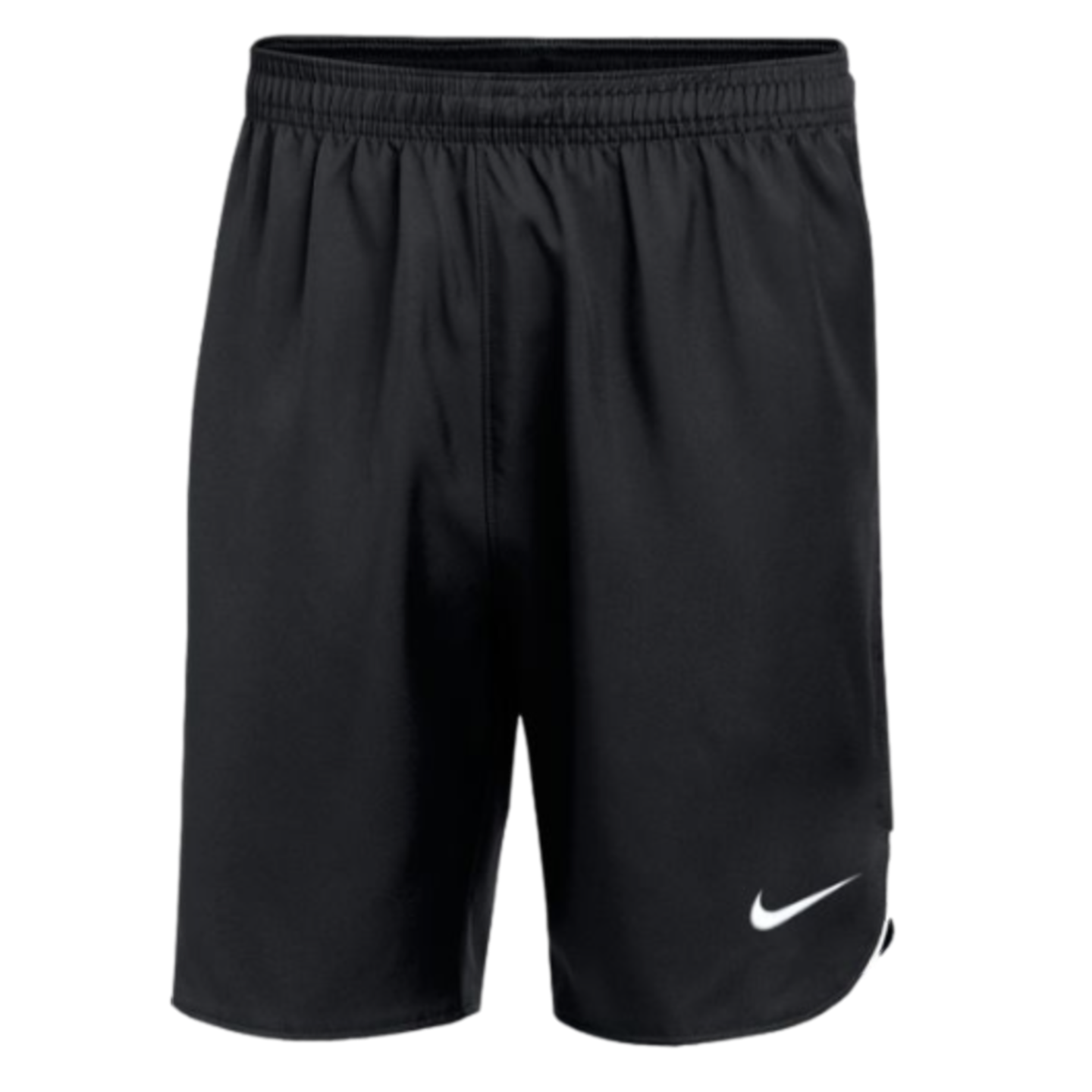 (NIKE-DH8410-010) Pantalones cortos Nike Dri-FIT para jóvenes [NEGRO/BLANCO/BLANCO]