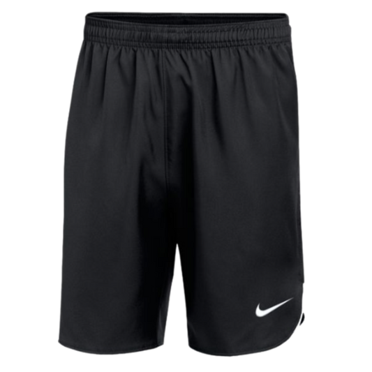 (NIKE-DH8410-010) Pantalones cortos Nike Dri-FIT para jóvenes [NEGRO/BLANCO/BLANCO]