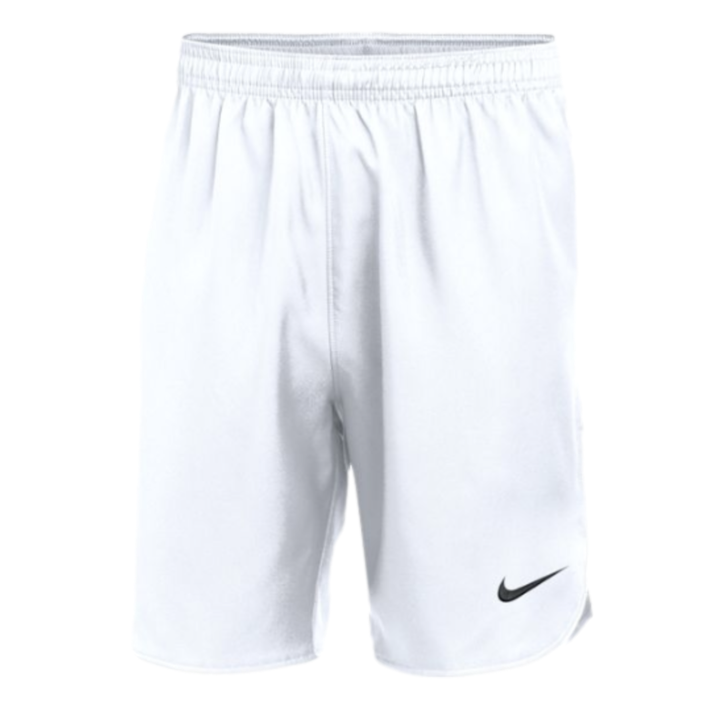 (NIKE-DH8410-100) Pantalones cortos Nike Dri-FIT para jóvenes [BLANCO/BLANCO/NEGRO]