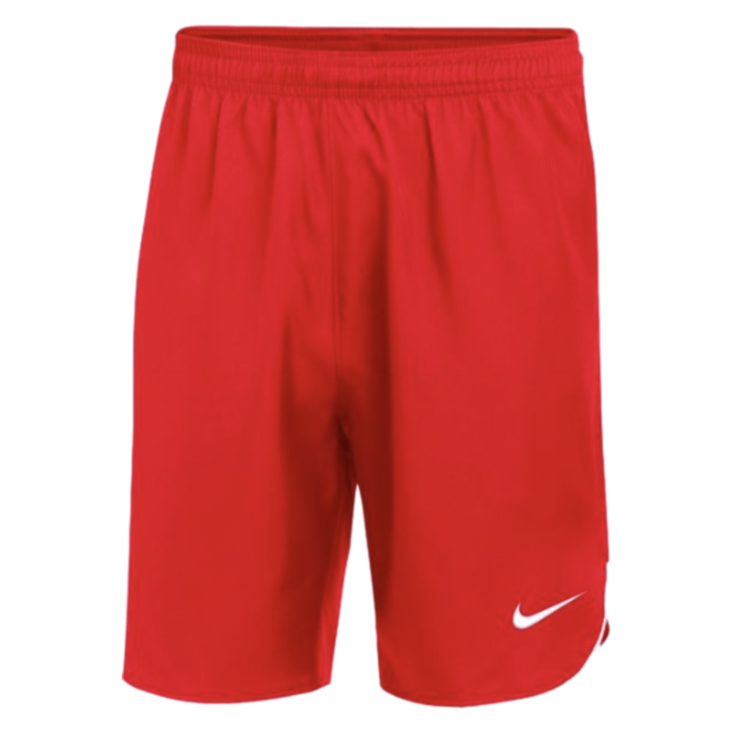 (NIKE-DH8410-657) Pantalones cortos Nike Dri-FIT para jóvenes [ROJO UNIVERSITARIO/BLANCO/BLANCO]