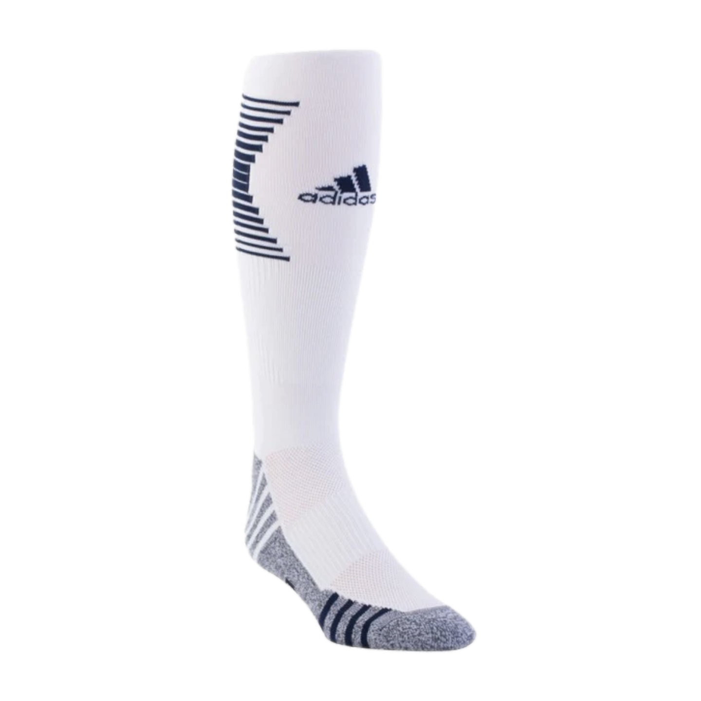 Adidas Team Speed 3 Soccer Over the Calf Socks - White/Navy Blue 5153857