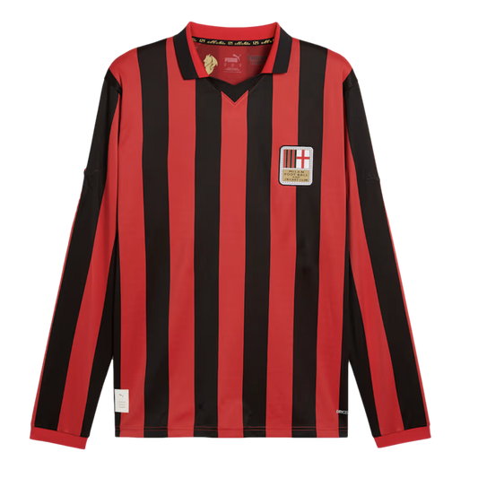 Puma AC Milan 125th Anniversary Authentic Long Sleeve Jersey