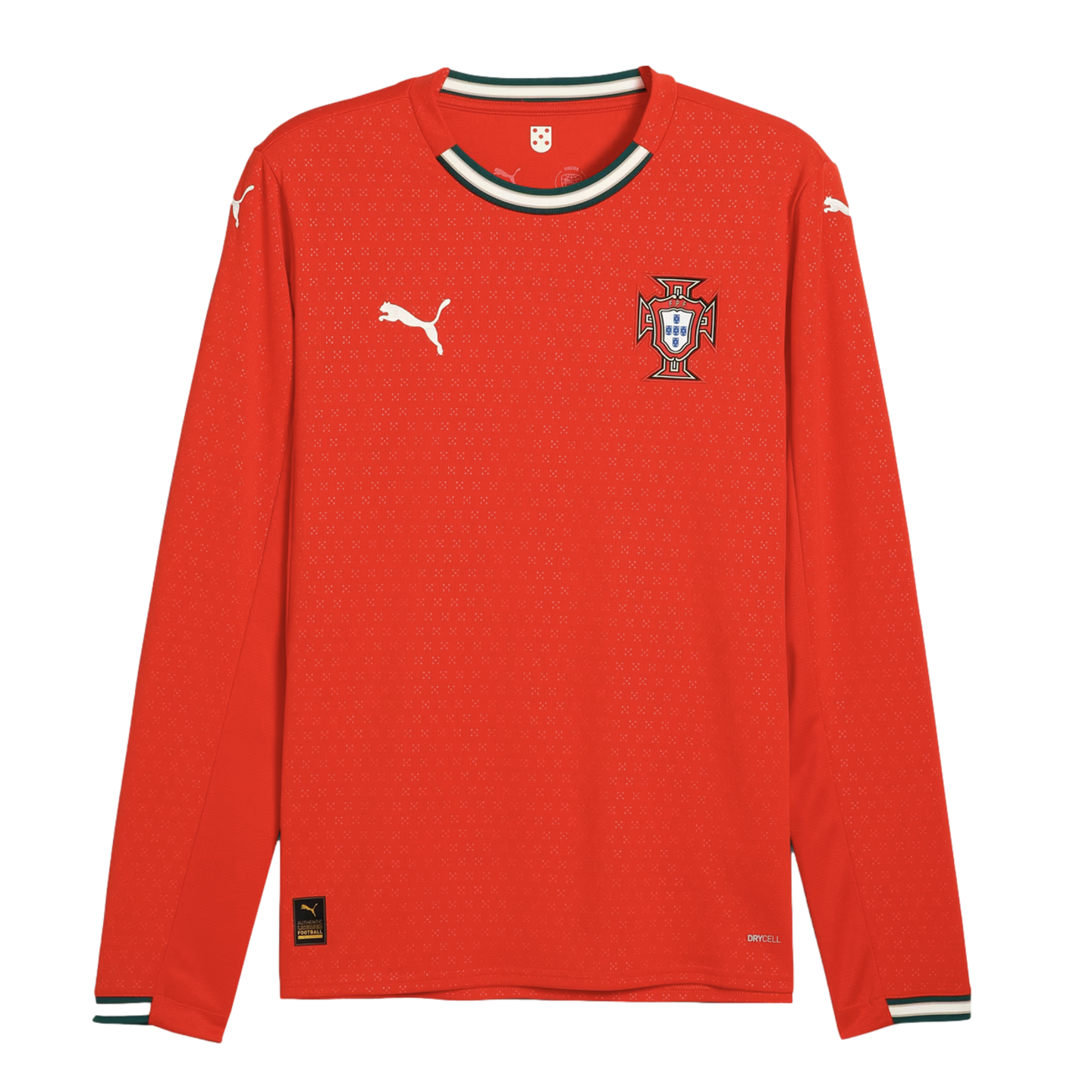 Puma Portugal 2025 Long Sleeve Home Jersey