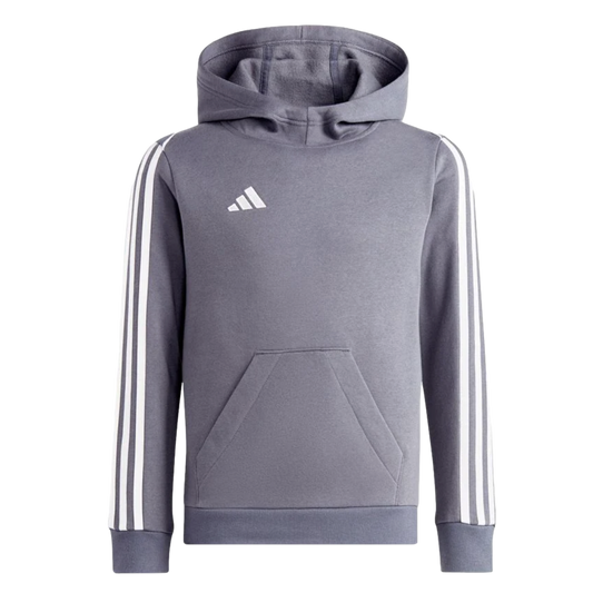 Adidas Tiro 23 League Youth Hooded Sweatshirt - Grey HZ3016