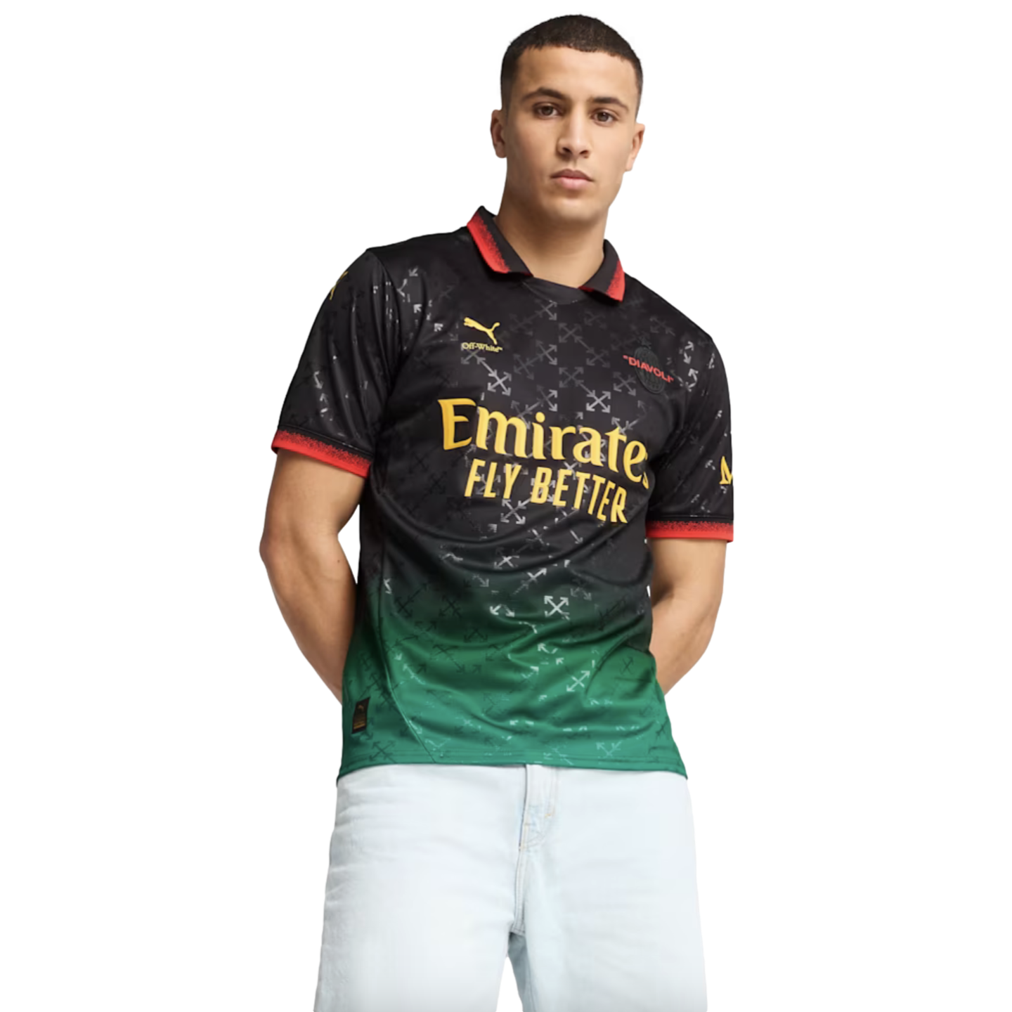 Puma AC Milan X Off-White 2025 Fourth Jersey