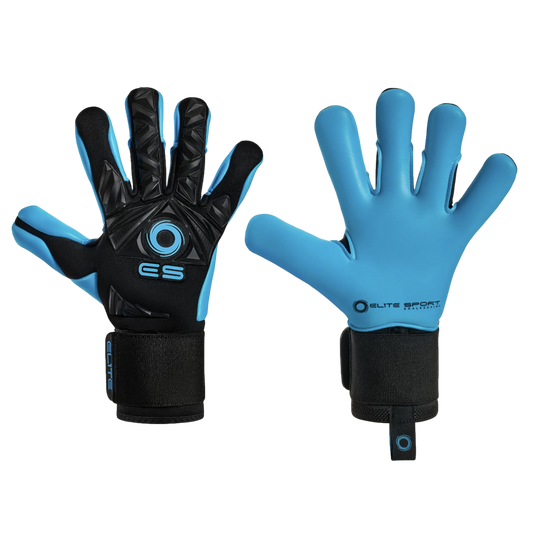 Elite Sport Revolution II Combi Aqua Goalkeeper Gloves