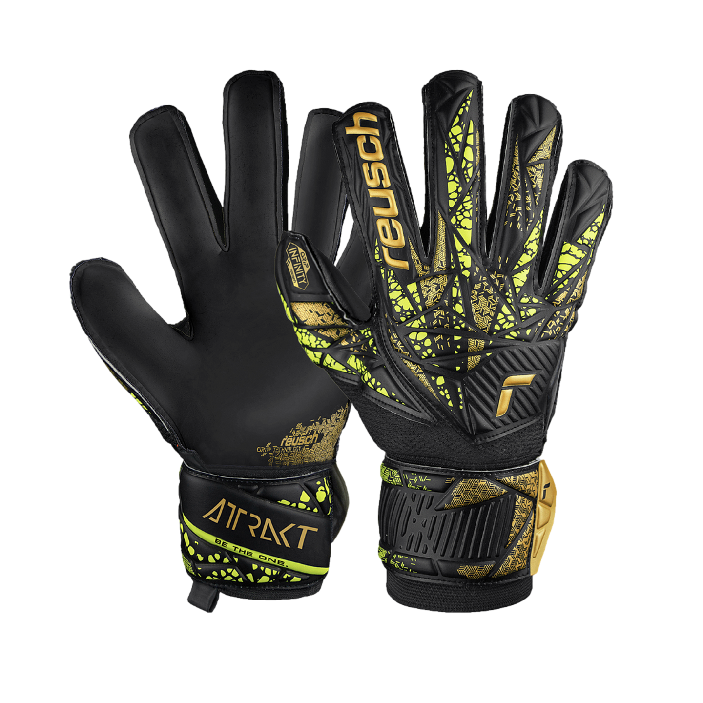 Reusch Attrakt Infinity Finger Support Goalkeeper Gloves