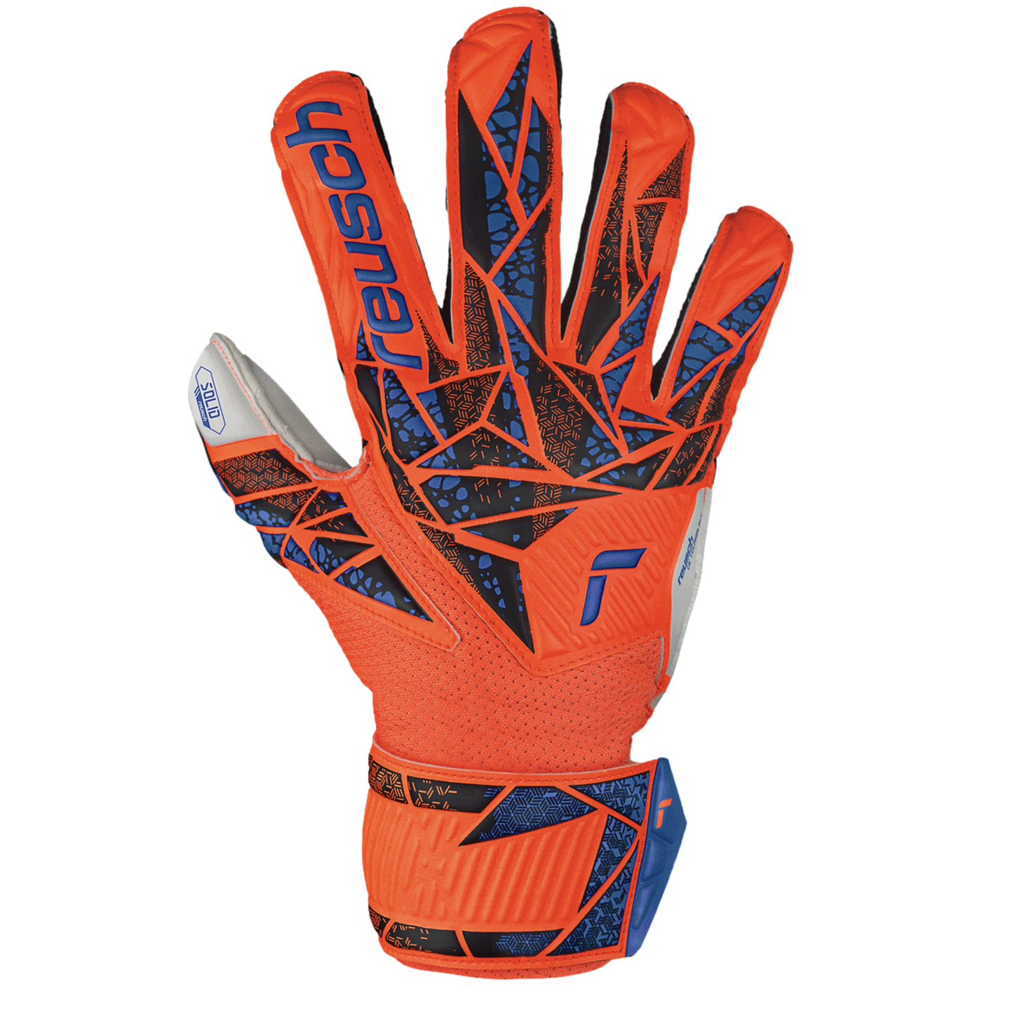 Reusch Attrakt Solid Finger Support Youth Goalkeeper Gloves