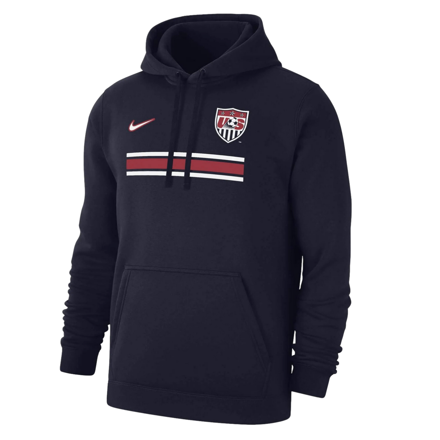 Nike USA Soccer Club Fleece Pullover Hoodie M31777-P033117-USMSV