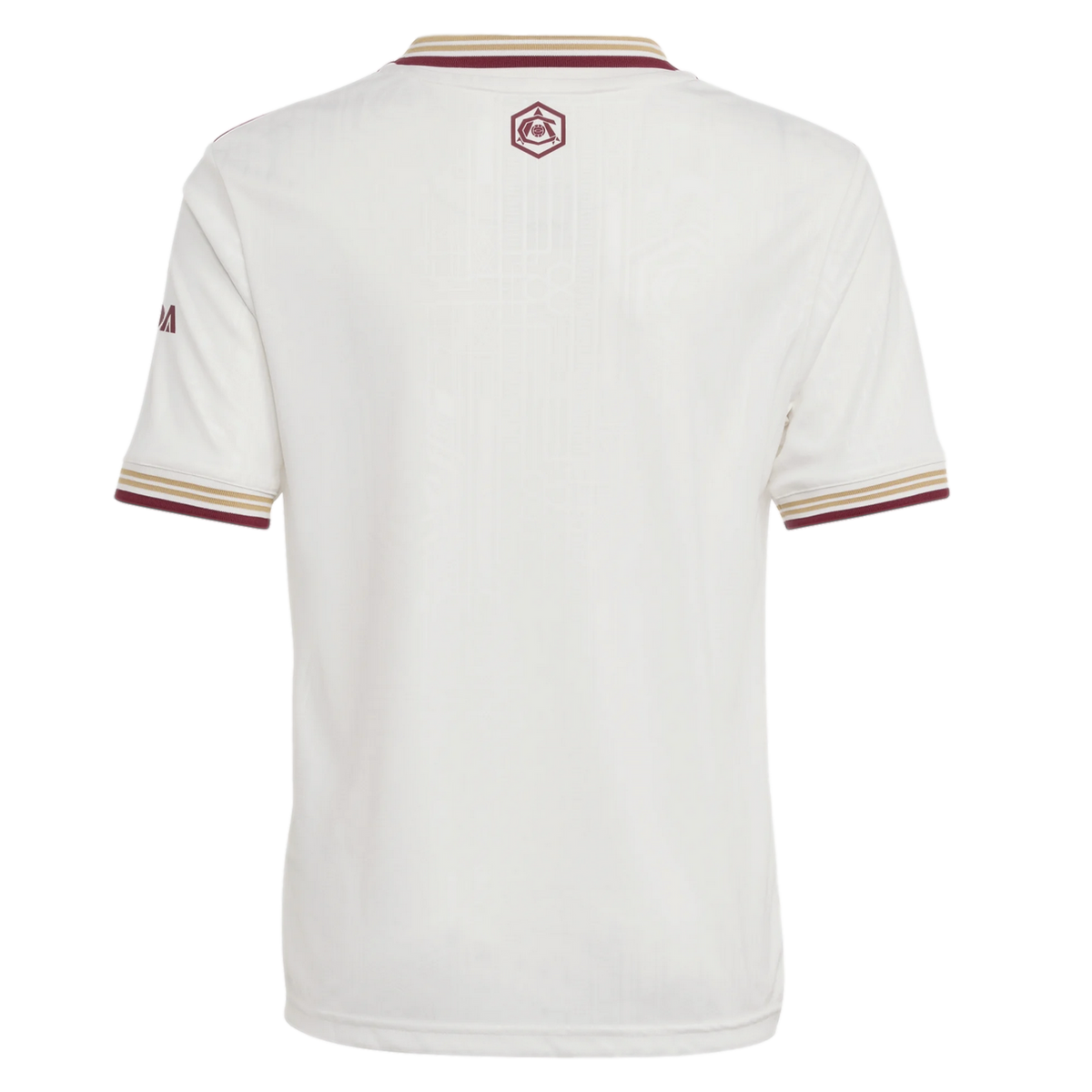 Adidas Arsenal 25/26 Youth Third Jersey Soccer JI9546 White Adidas Arsenal 25/26 Youth Third Jersey Soccer JI9546 White
