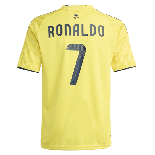 Adidas Al Nassr FC 25/26 Ronaldo Youth Home Jersey JN7981