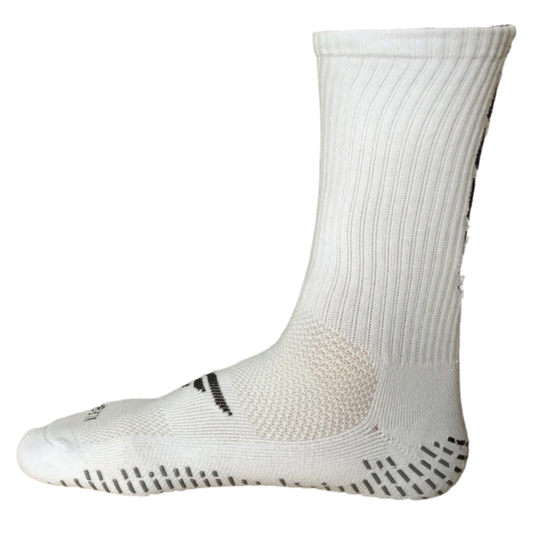 For The Footballer XLR8R No Slip Socks - White