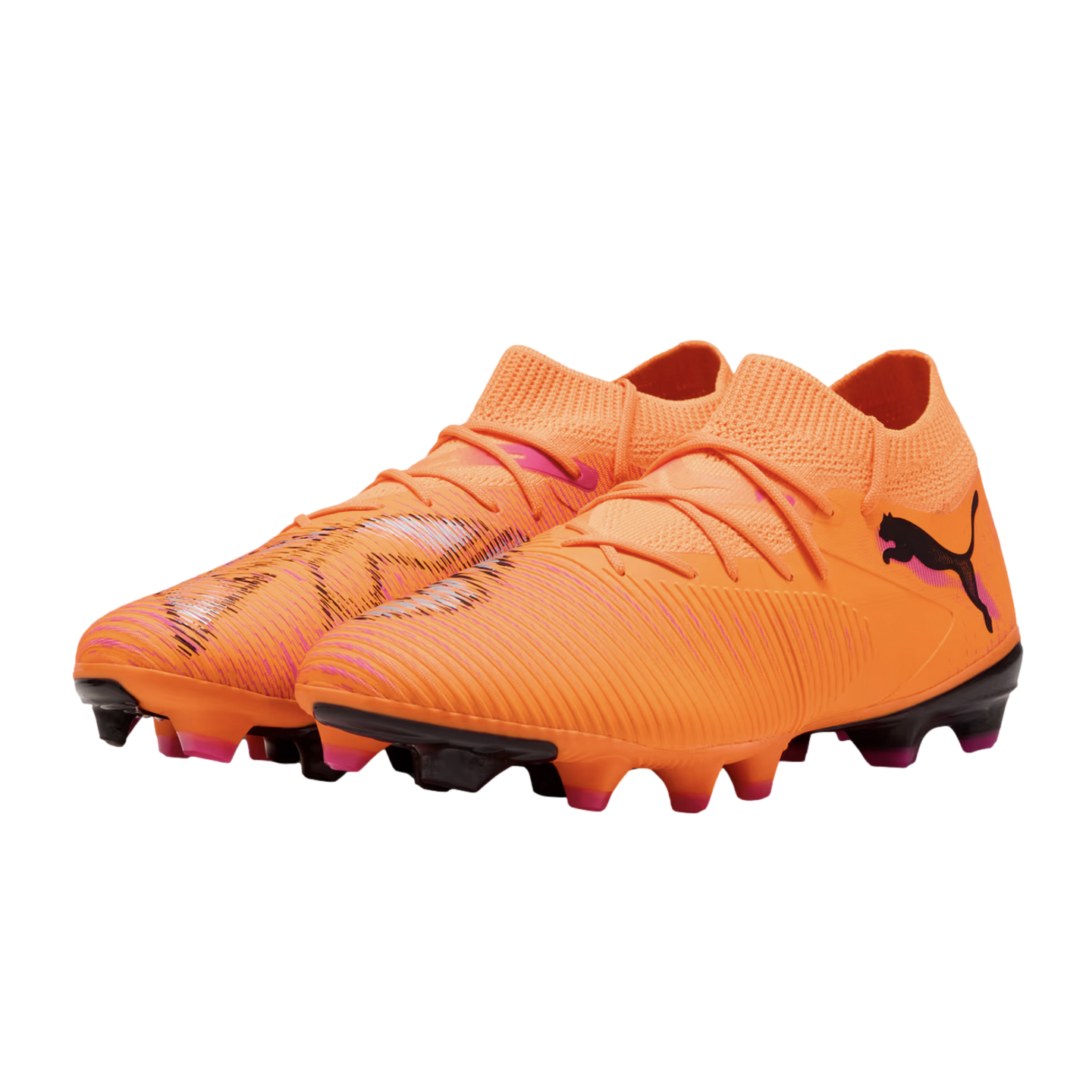 Puma Future 8 Match Firm Ground Cleats Soccer 108593-03 Orange Puma Future 8 Match Firm Ground Cleats Soccer 108593-03 Orange