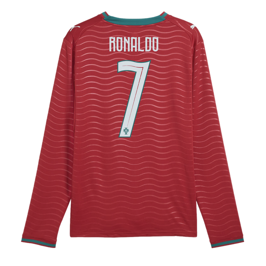 Puma Portugal 2026 Ronaldo Long Sleeve Home Jersey