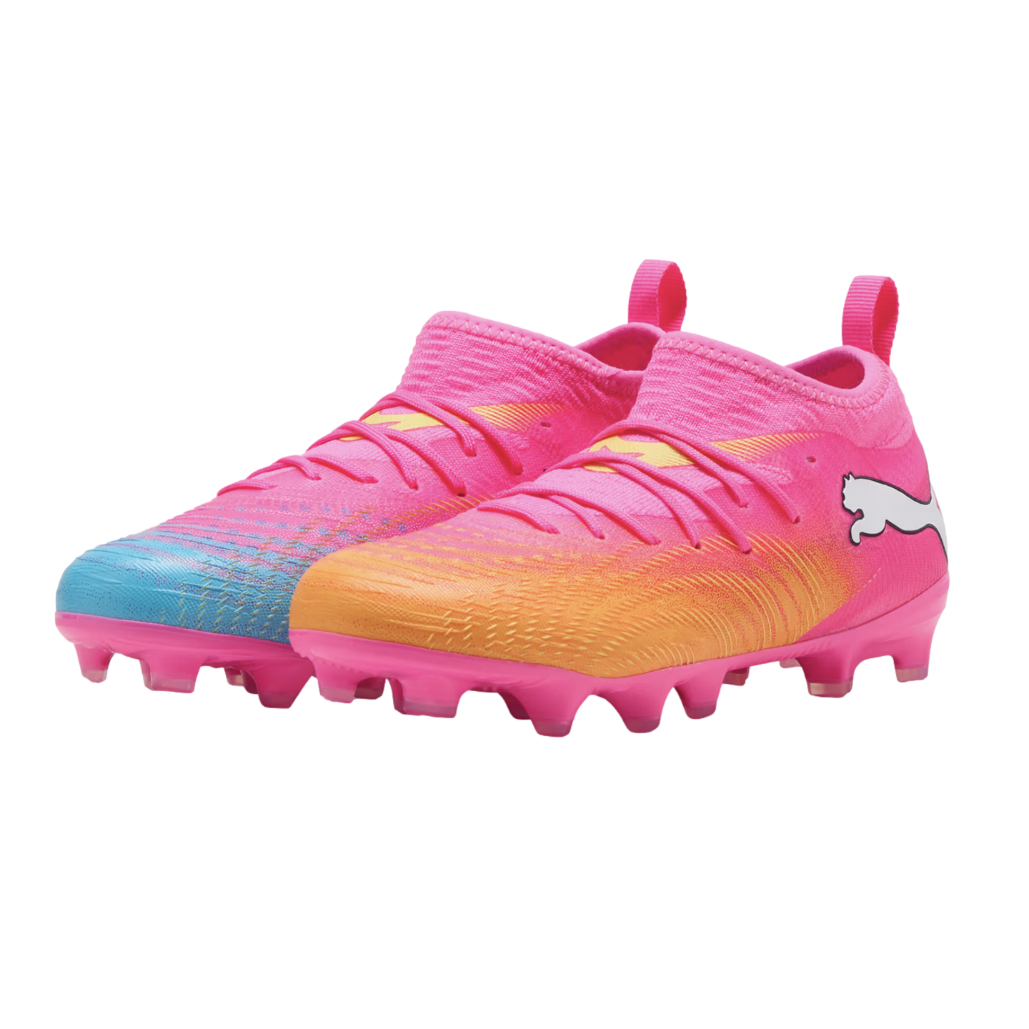 Future 9 Match Youth Firm Ground Cleats Soccer 108721-05 Pink