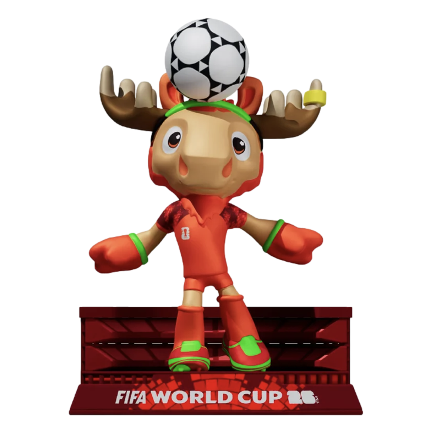 World Cup 2026 Mascots Figurines - USA/Mexico/Canada 3 Pack