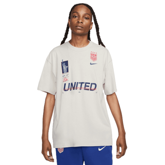 Nike USA Max90 Soccer Tee FD1016-100