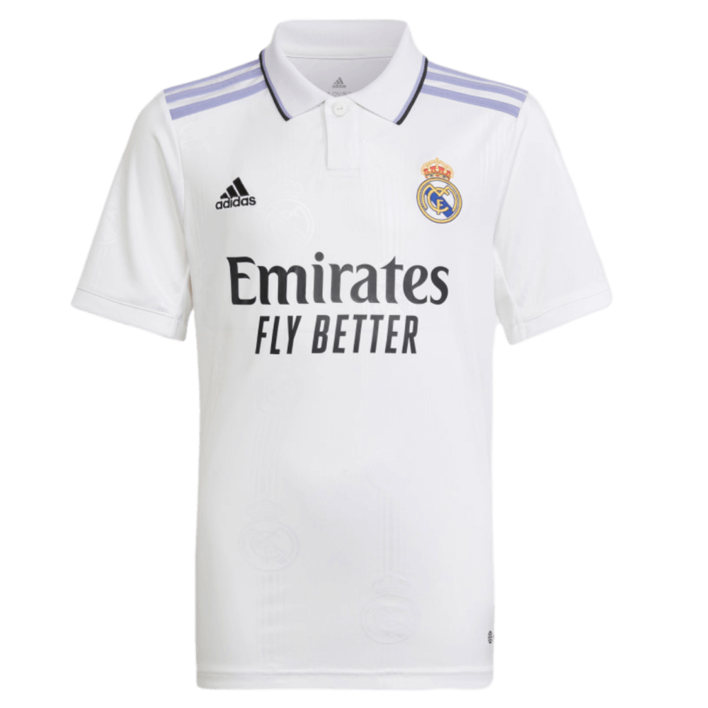 Adidas Real Madrid 22/23 Youth Home Jersey