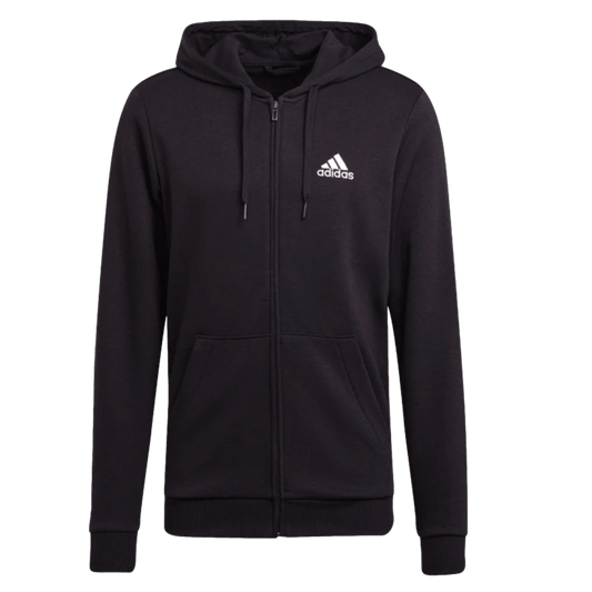 Adidas Essentials Full Zip Hoodie - Black GK9044