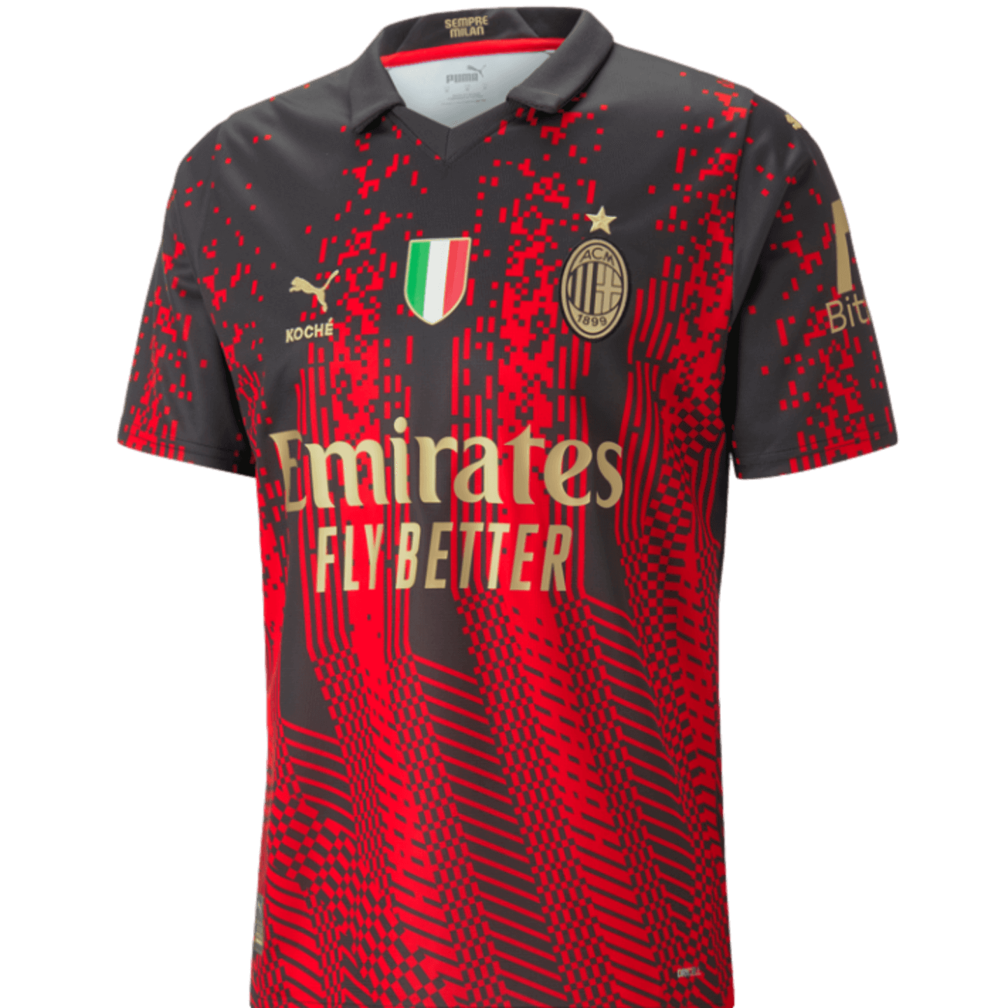 Cuarta camiseta del AC Milan x Koche 22/23 de Puma