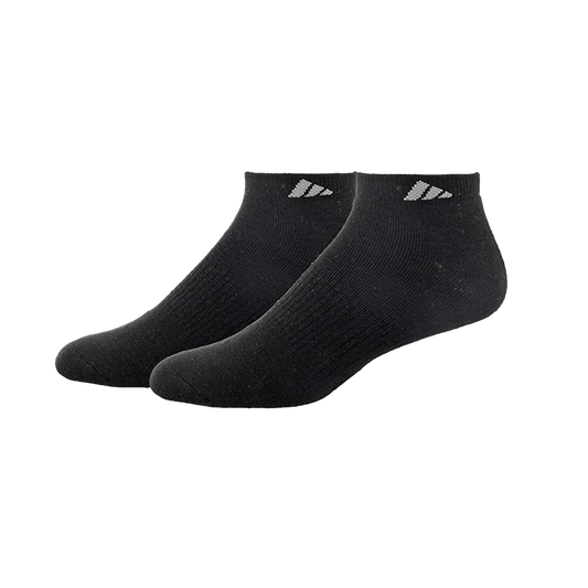 Adidas Cushioned Low Cut Socks (6-Pack) - Black 5112617B