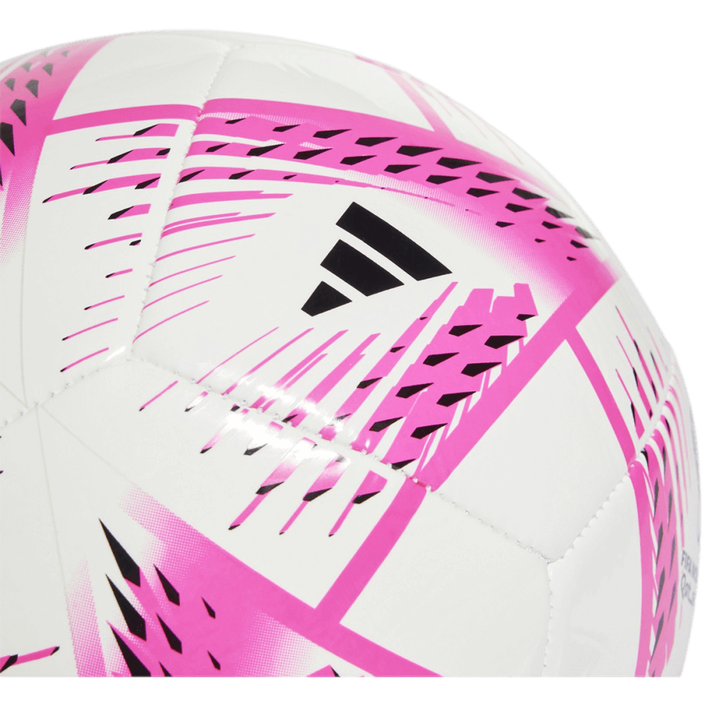 (ADID-H57787) Adidas Rihla World Cup Club Ball [WHITE,TMSHPN,BLACK]