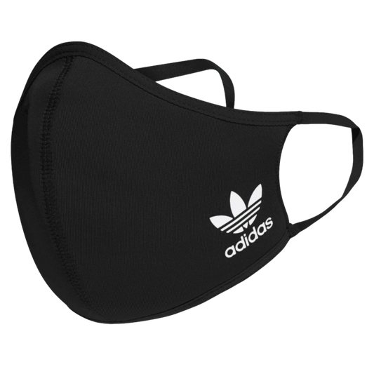 (ADID-HB7851) Adidas Face Cover Mask M/L (3 pack) [black/white]