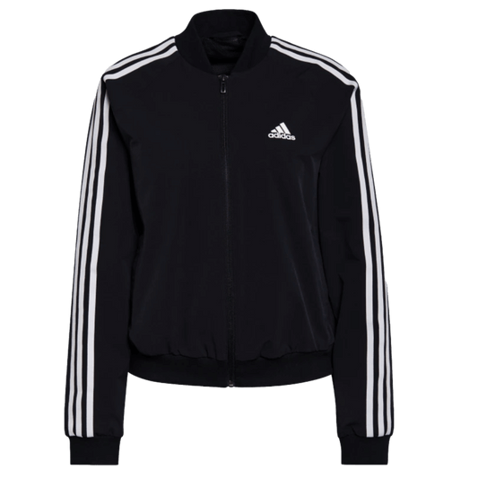 Adidas Essentials 3 Stripe Woven Womens Track Jacket