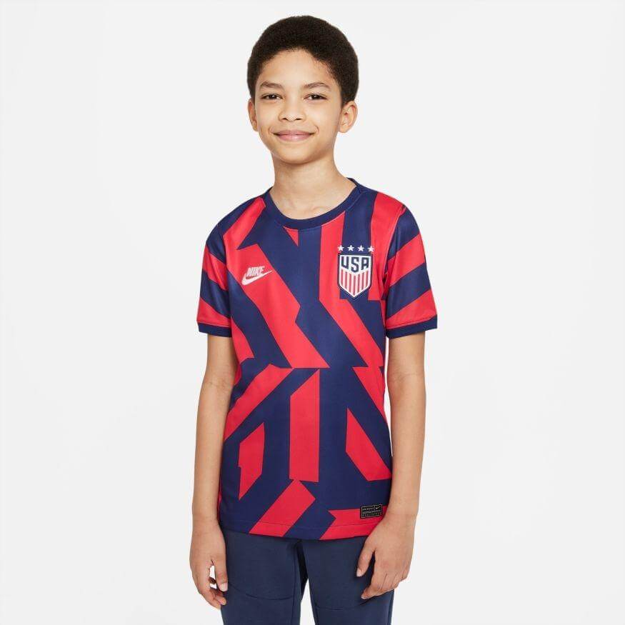 Nike usa soccer jersey youth best sale