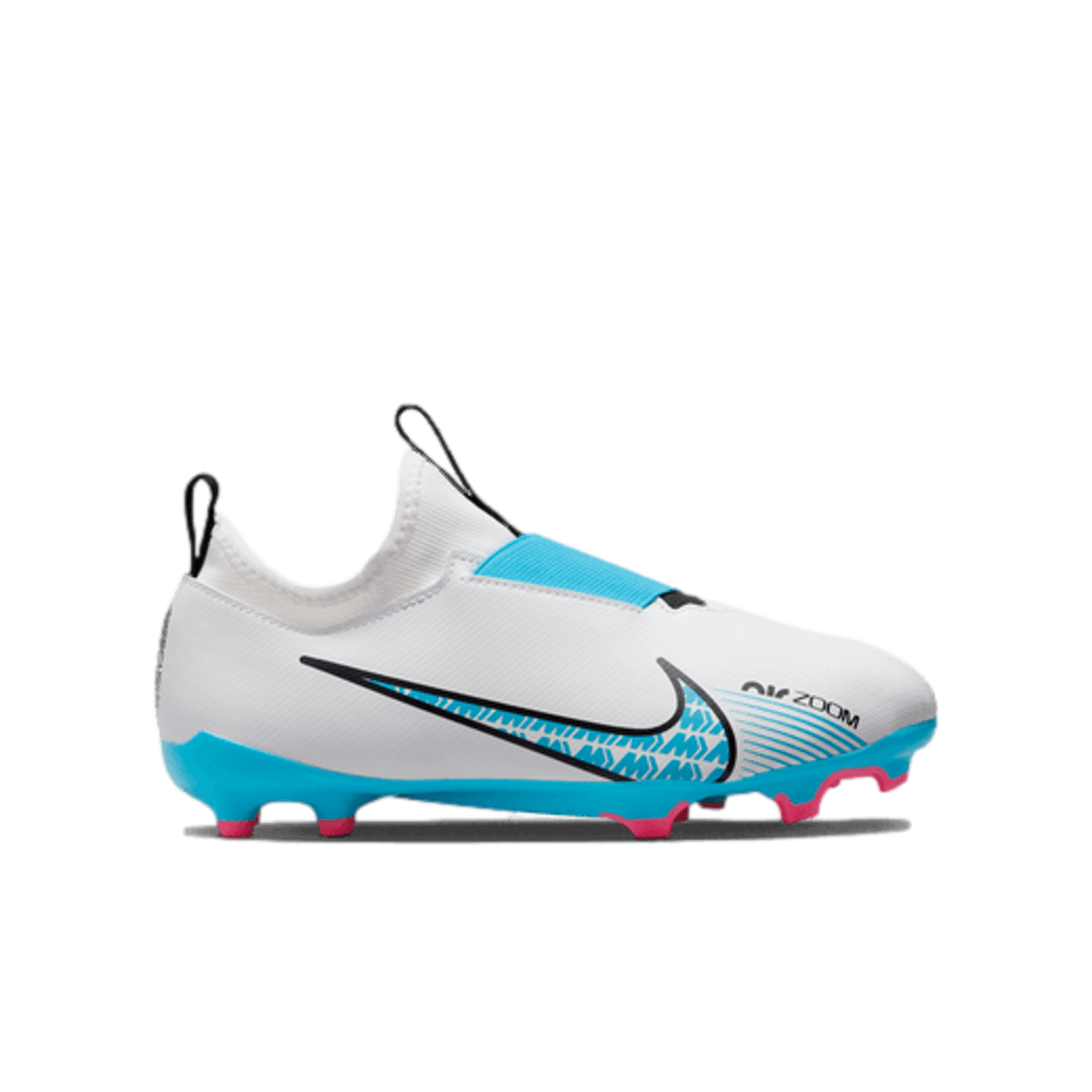 Botas de fútbol para terreno firme Nike Zoom Mercurial Vapor 15 Academy para jóvenes