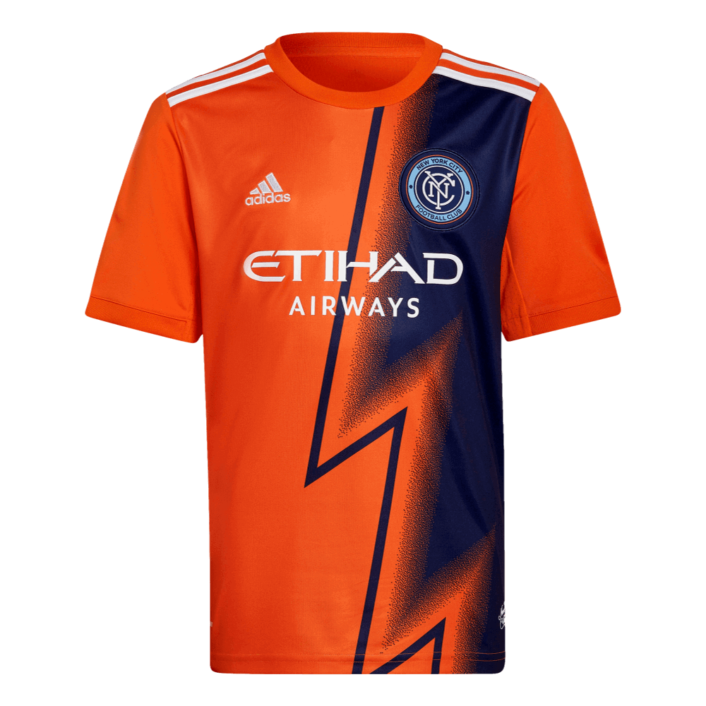 Adidas New York City FC NYCFC 22/23 Youth Away Jersey