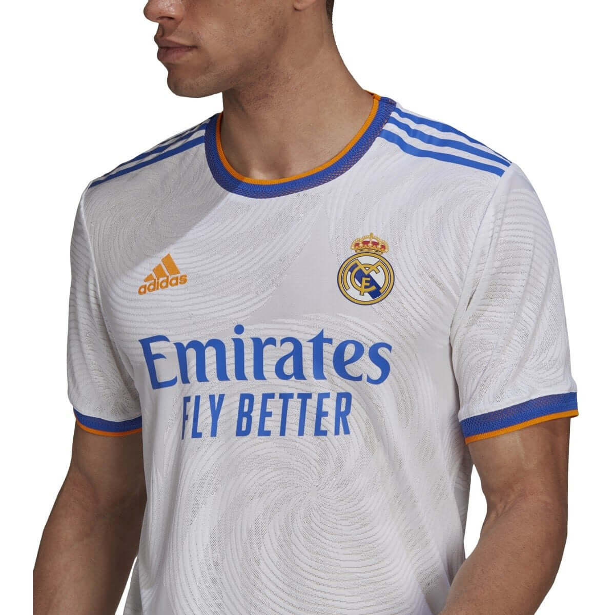 Real Madrid 21/22 Authentic Home Jersey