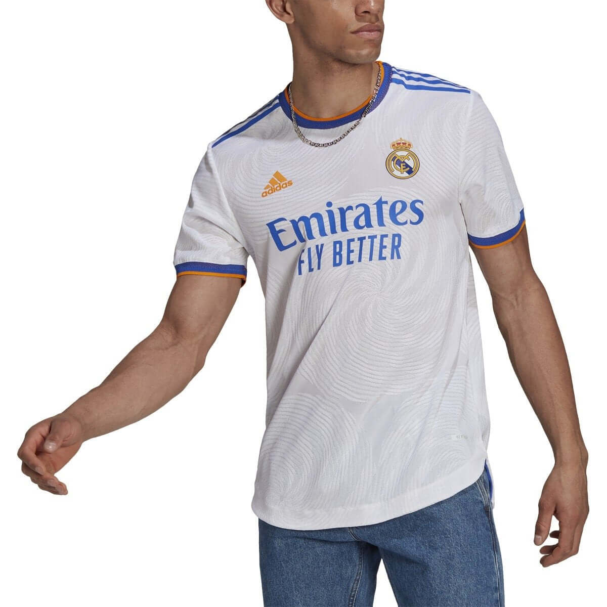 Real Madrid 21/22 Authentic Home Jersey