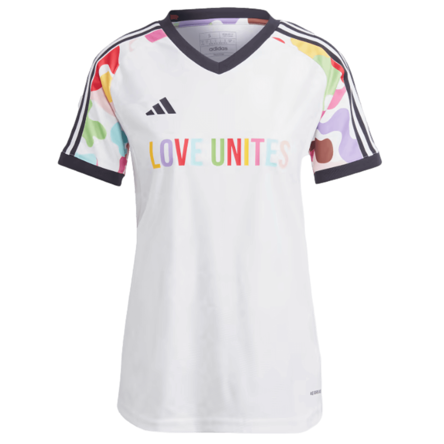 Camiseta prepartido Adidas Pride para mujer