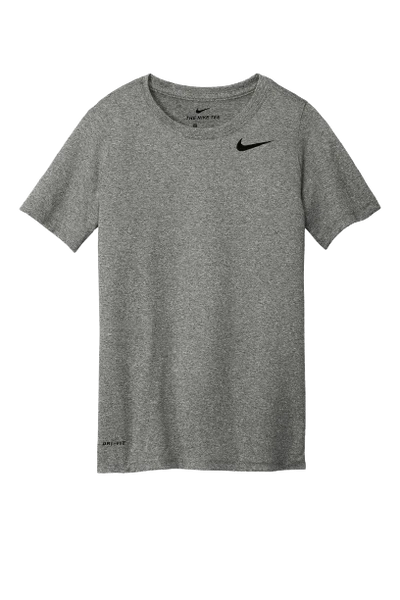Nike Youth Dri-FIT Legend Tee - Carbon Heather DV7317-091