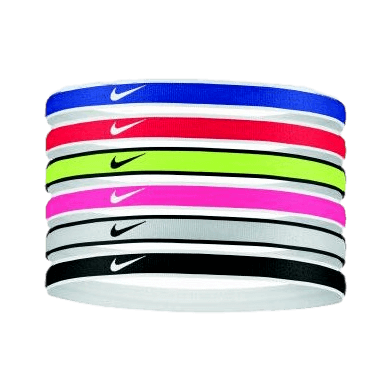 Nike Jacquard Hairbands (6 Pack)