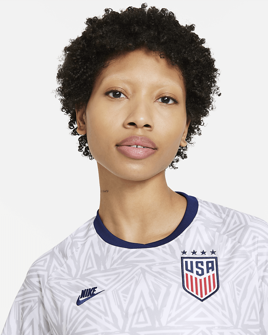 Nike USA Dri-Fit Womens Pre Match Top